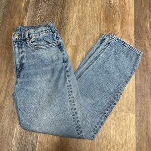 Super High Rise Ankle Straight AE Jeans
